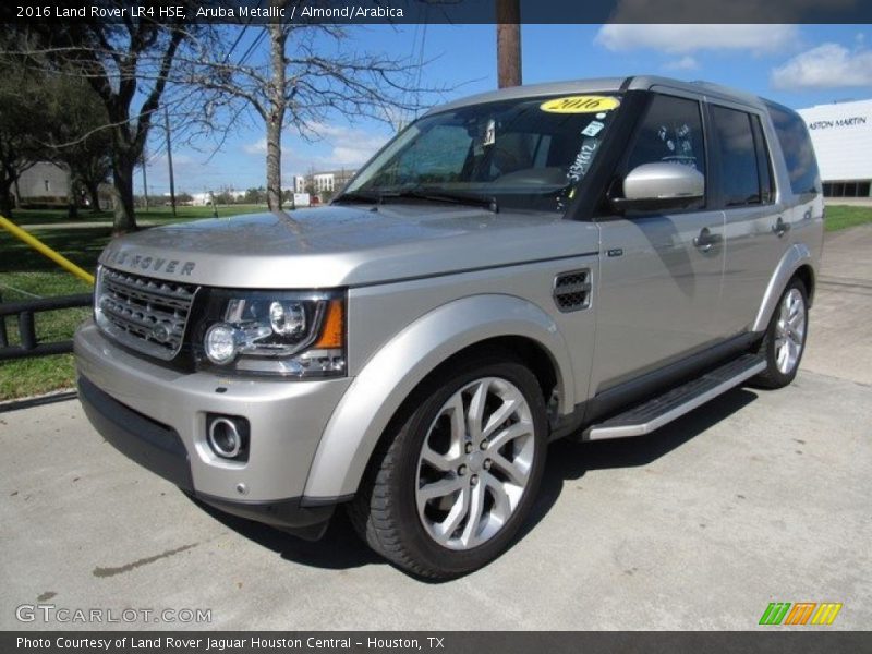 Aruba Metallic / Almond/Arabica 2016 Land Rover LR4 HSE