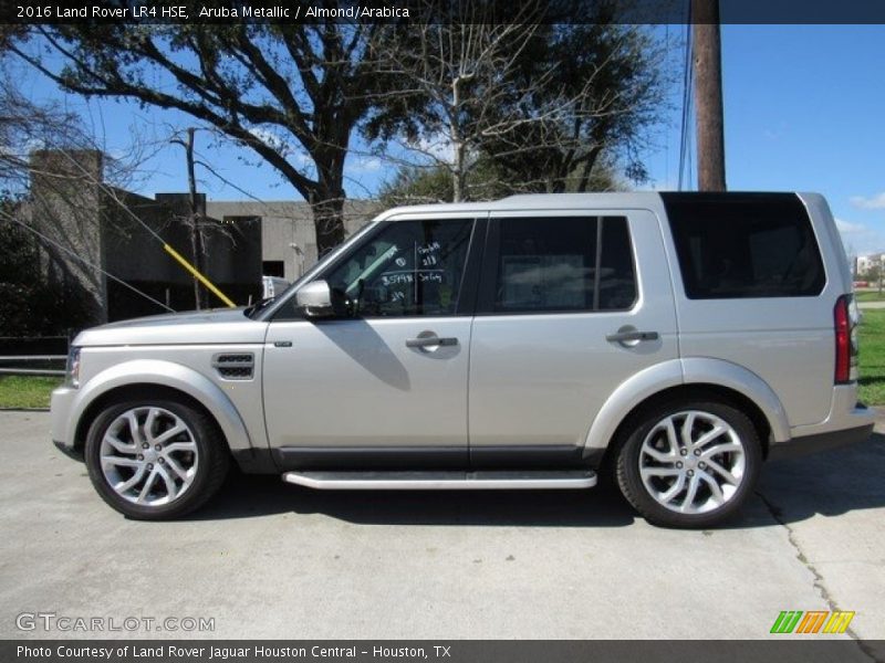 Aruba Metallic / Almond/Arabica 2016 Land Rover LR4 HSE