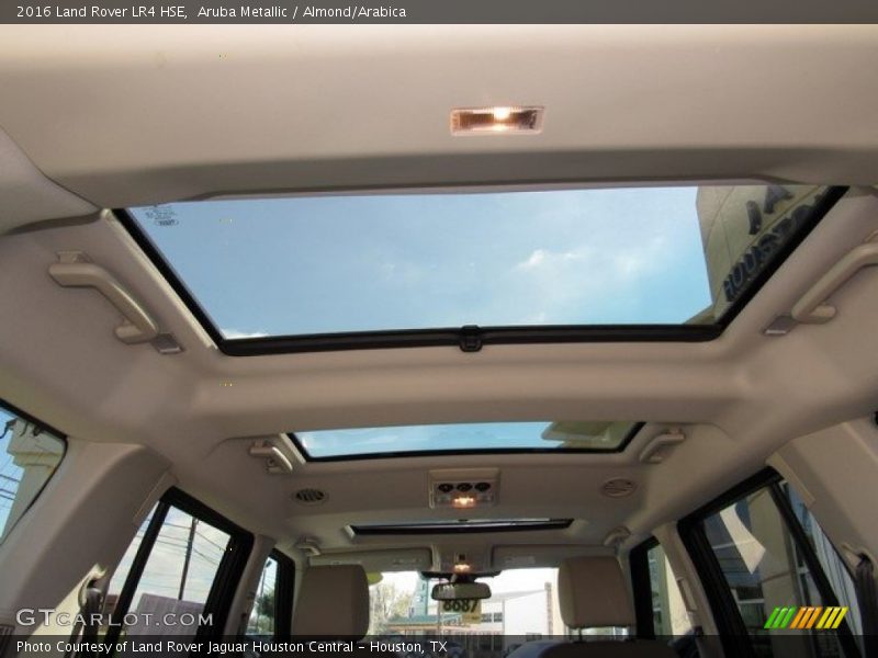 Aruba Metallic / Almond/Arabica 2016 Land Rover LR4 HSE