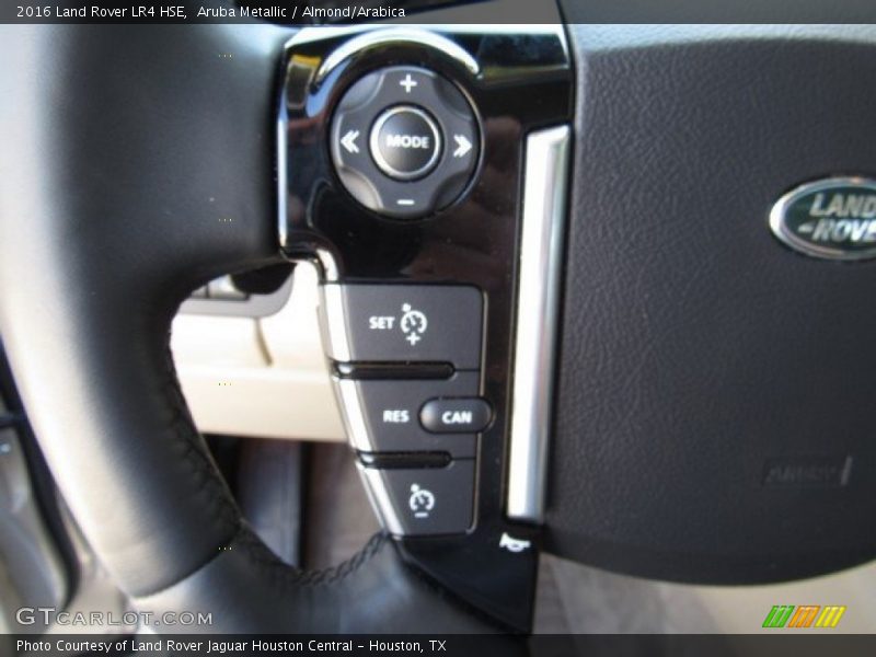 Aruba Metallic / Almond/Arabica 2016 Land Rover LR4 HSE