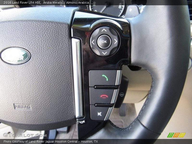 Aruba Metallic / Almond/Arabica 2016 Land Rover LR4 HSE