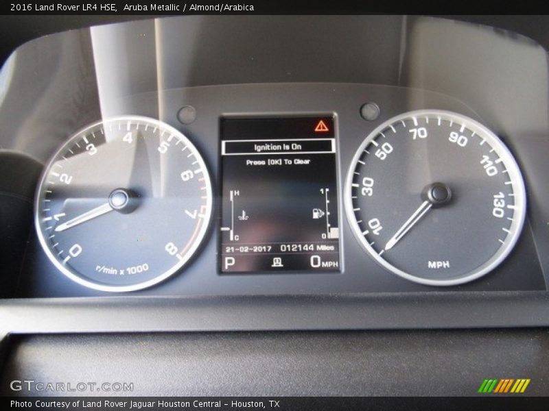 Aruba Metallic / Almond/Arabica 2016 Land Rover LR4 HSE