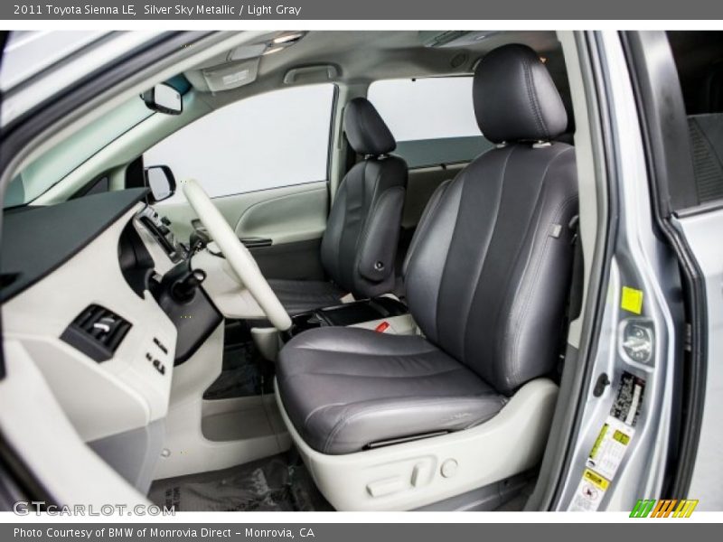 Silver Sky Metallic / Light Gray 2011 Toyota Sienna LE