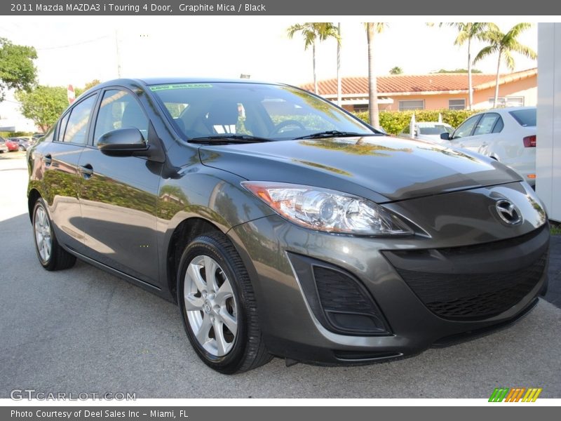 Graphite Mica / Black 2011 Mazda MAZDA3 i Touring 4 Door