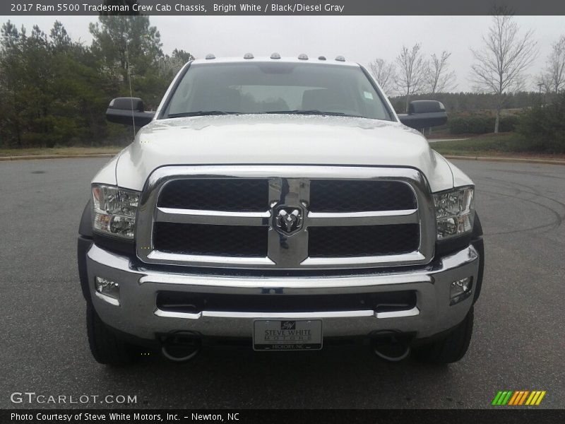 Bright White / Black/Diesel Gray 2017 Ram 5500 Tradesman Crew Cab Chassis