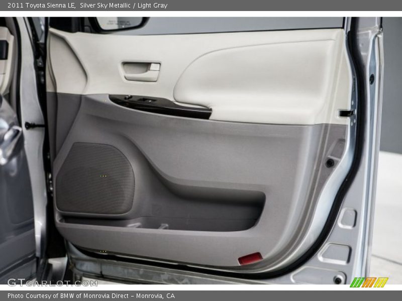 Silver Sky Metallic / Light Gray 2011 Toyota Sienna LE
