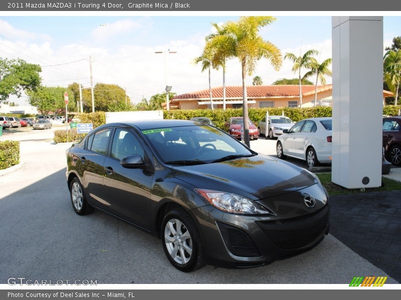 Graphite Mica / Black 2011 Mazda MAZDA3 i Touring 4 Door