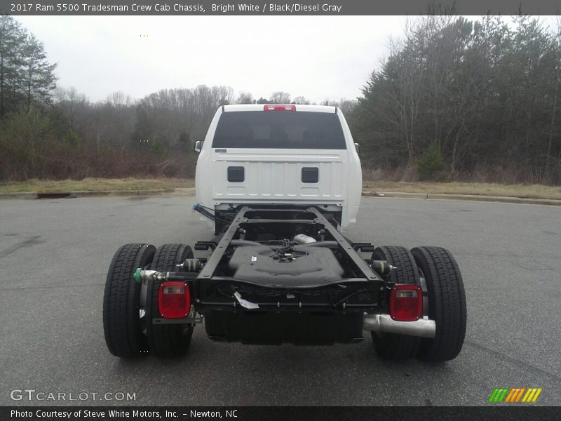 Bright White / Black/Diesel Gray 2017 Ram 5500 Tradesman Crew Cab Chassis
