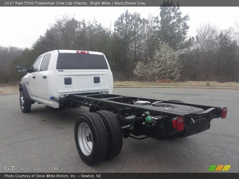 Bright White / Black/Diesel Gray 2017 Ram 5500 Tradesman Crew Cab Chassis