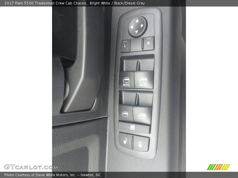 Bright White / Black/Diesel Gray 2017 Ram 5500 Tradesman Crew Cab Chassis