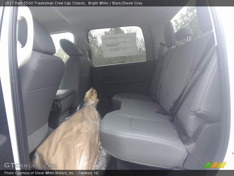 Bright White / Black/Diesel Gray 2017 Ram 5500 Tradesman Crew Cab Chassis