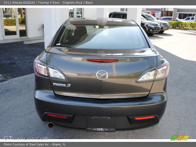 Graphite Mica / Black 2011 Mazda MAZDA3 i Touring 4 Door