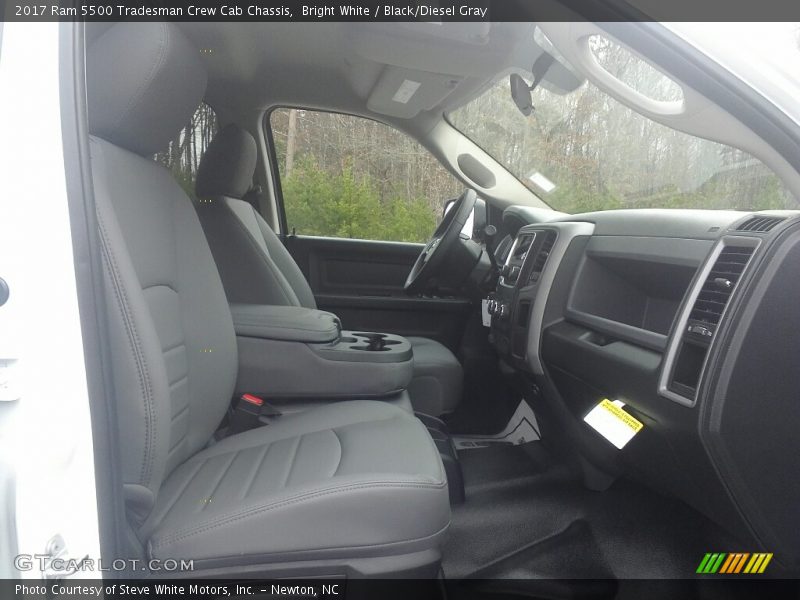 Bright White / Black/Diesel Gray 2017 Ram 5500 Tradesman Crew Cab Chassis
