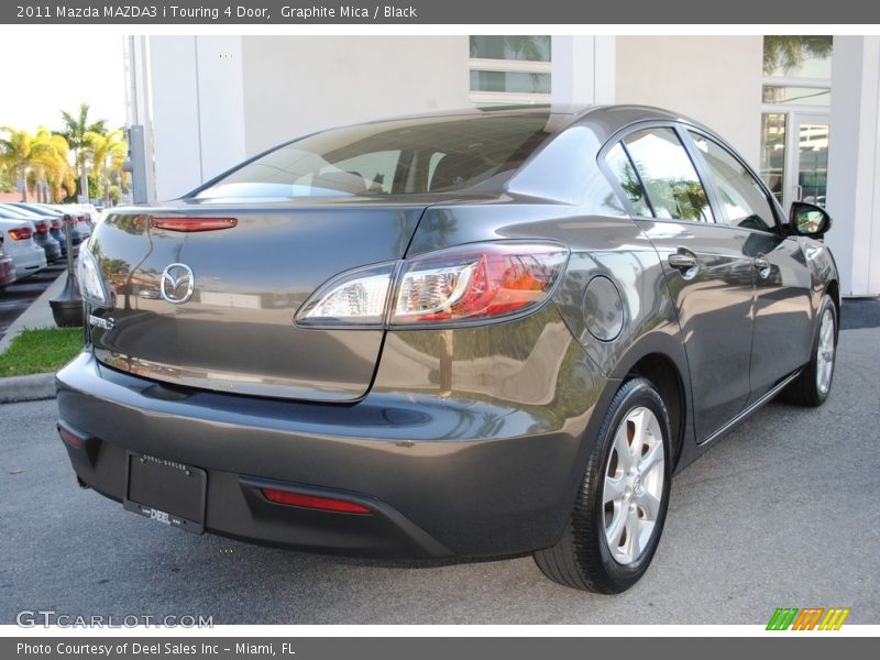 Graphite Mica / Black 2011 Mazda MAZDA3 i Touring 4 Door