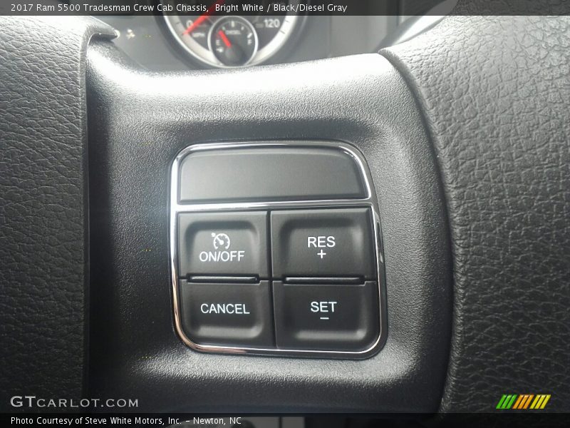 Bright White / Black/Diesel Gray 2017 Ram 5500 Tradesman Crew Cab Chassis