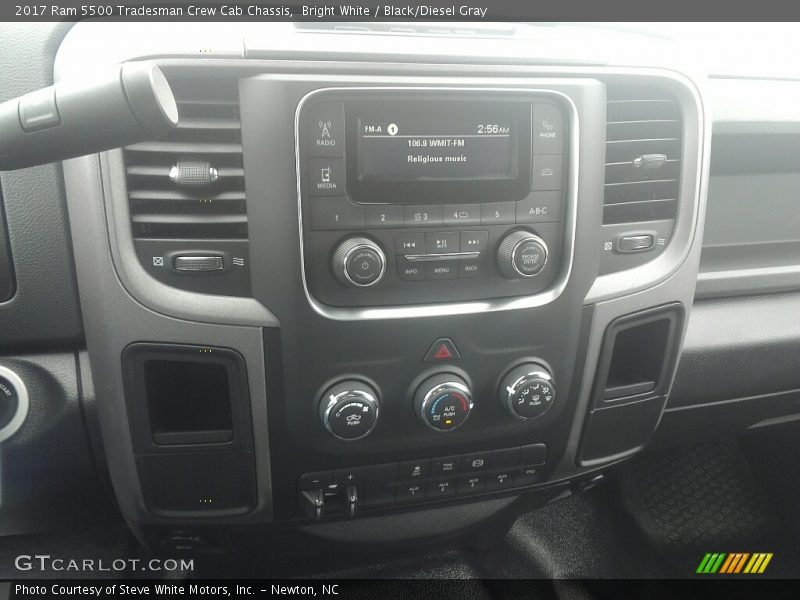 Bright White / Black/Diesel Gray 2017 Ram 5500 Tradesman Crew Cab Chassis