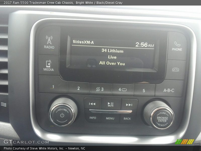 Bright White / Black/Diesel Gray 2017 Ram 5500 Tradesman Crew Cab Chassis
