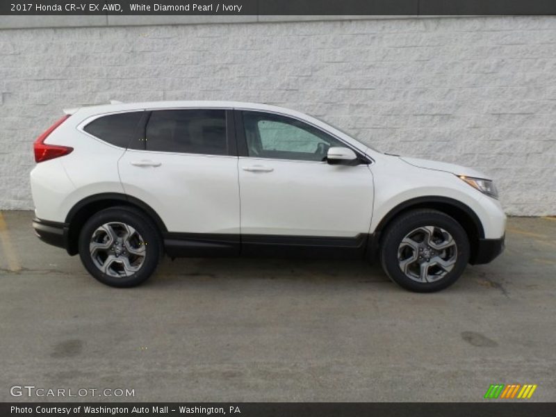  2017 CR-V EX AWD White Diamond Pearl