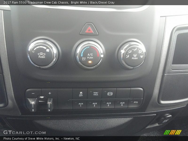 Bright White / Black/Diesel Gray 2017 Ram 5500 Tradesman Crew Cab Chassis
