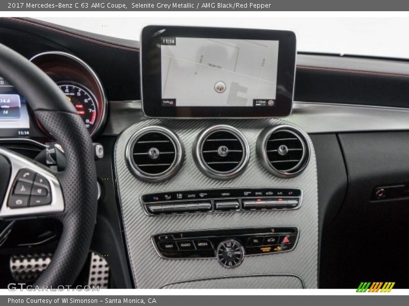 Controls of 2017 C 63 AMG Coupe