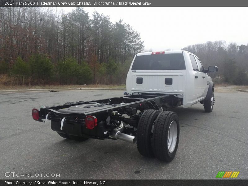 Bright White / Black/Diesel Gray 2017 Ram 5500 Tradesman Crew Cab Chassis