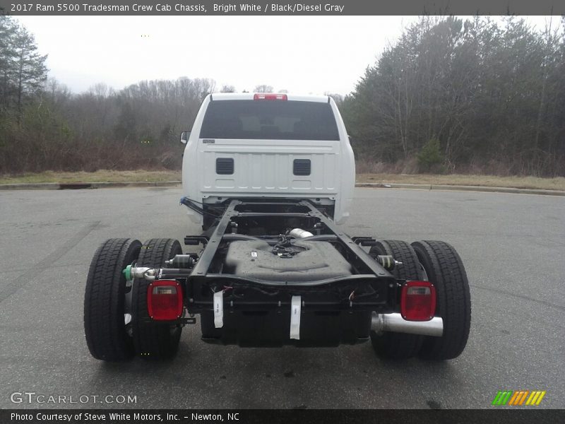 Bright White / Black/Diesel Gray 2017 Ram 5500 Tradesman Crew Cab Chassis