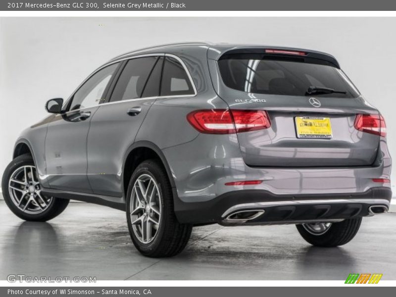 Selenite Grey Metallic / Black 2017 Mercedes-Benz GLC 300