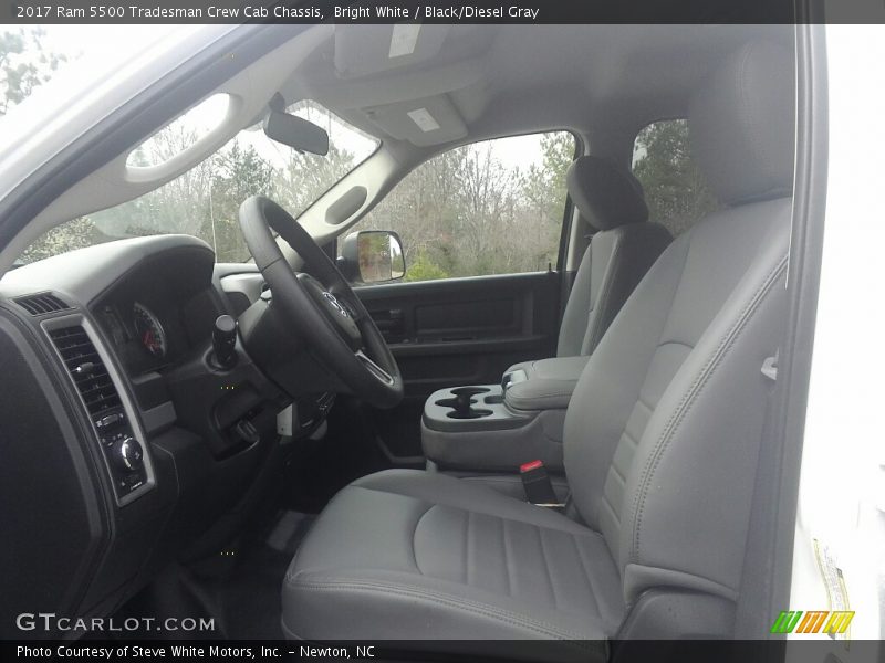 Bright White / Black/Diesel Gray 2017 Ram 5500 Tradesman Crew Cab Chassis