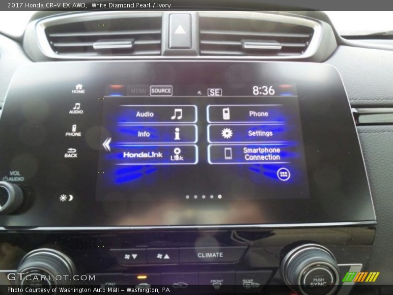 Controls of 2017 CR-V EX AWD