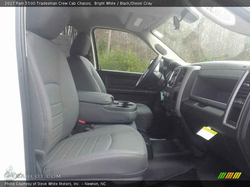 Bright White / Black/Diesel Gray 2017 Ram 5500 Tradesman Crew Cab Chassis