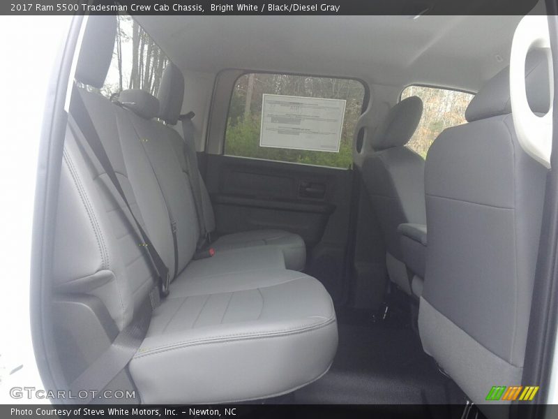 Bright White / Black/Diesel Gray 2017 Ram 5500 Tradesman Crew Cab Chassis