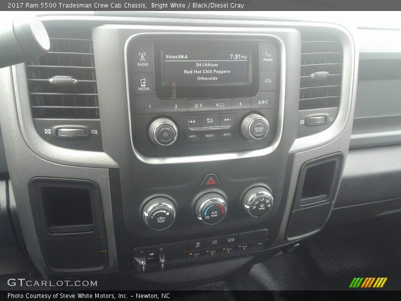 Bright White / Black/Diesel Gray 2017 Ram 5500 Tradesman Crew Cab Chassis
