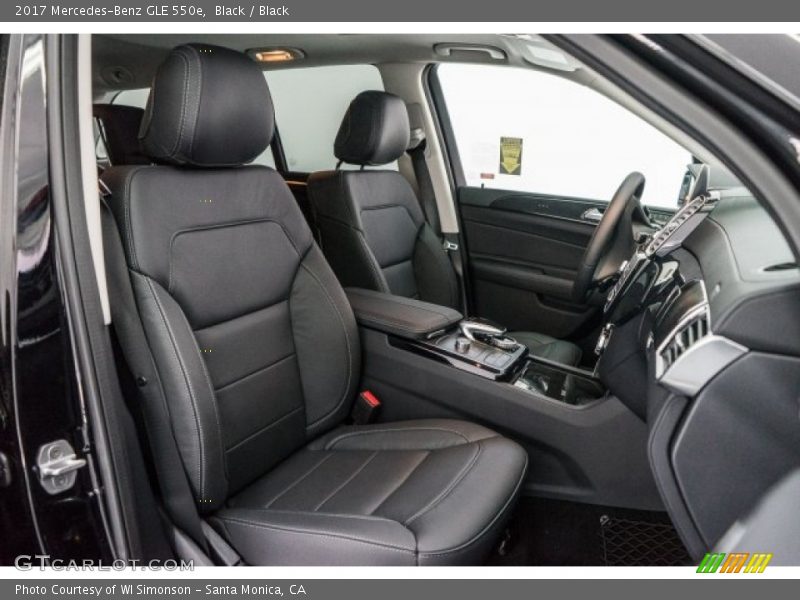  2017 GLE 550e Black Interior