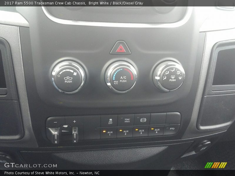Bright White / Black/Diesel Gray 2017 Ram 5500 Tradesman Crew Cab Chassis