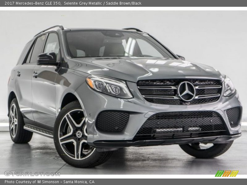 Front 3/4 View of 2017 GLE 350