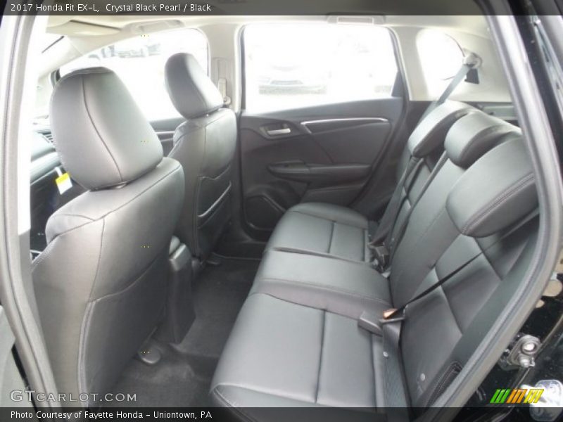 Rear Seat of 2017 Fit EX-L