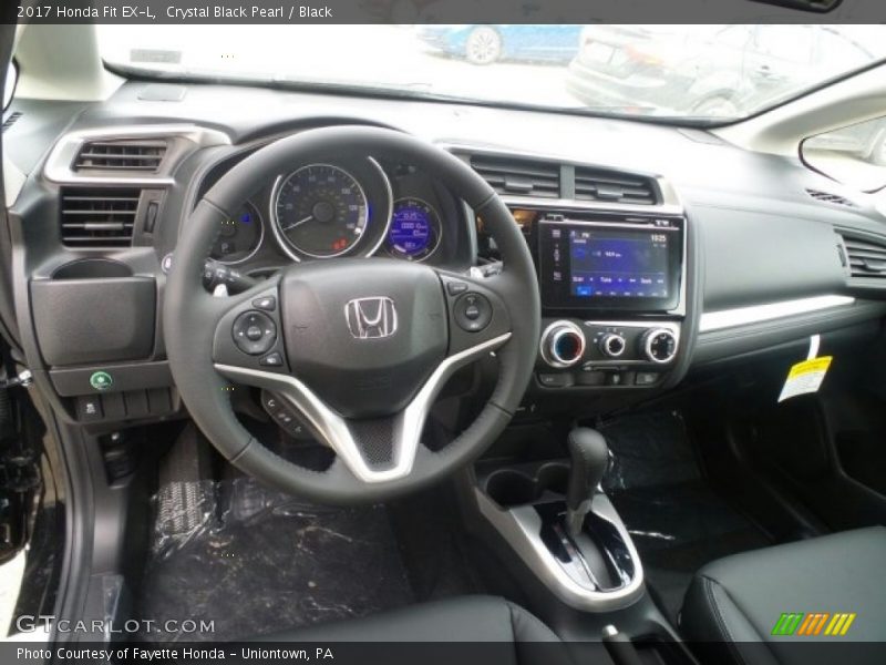 Dashboard of 2017 Fit EX-L