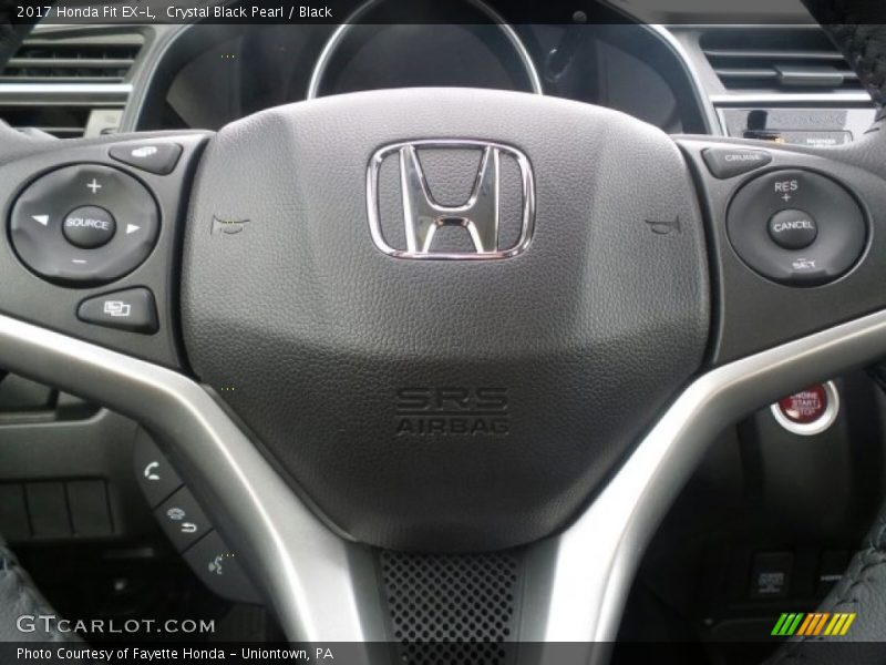  2017 Fit EX-L Steering Wheel