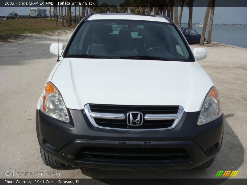 Taffeta White / Black 2003 Honda CR-V EX 4WD