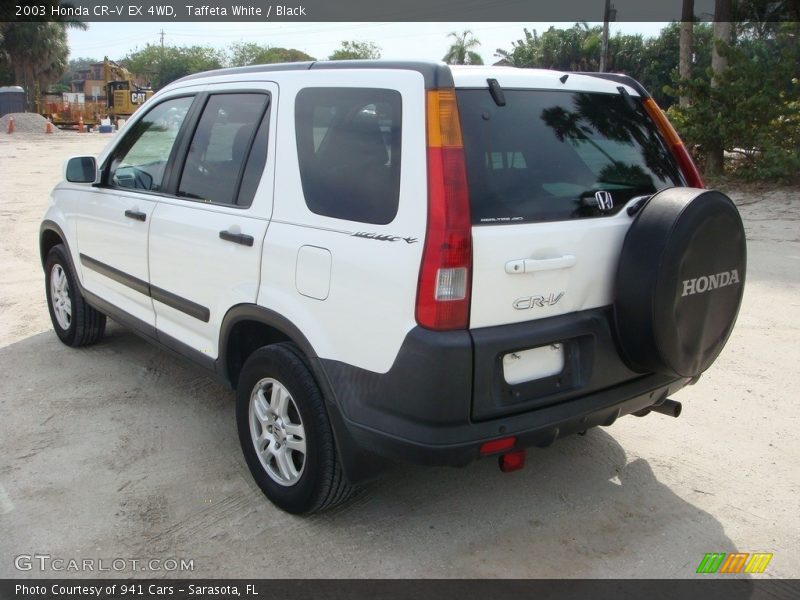 Taffeta White / Black 2003 Honda CR-V EX 4WD