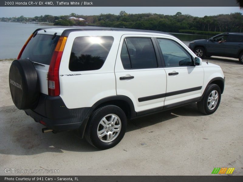 Taffeta White / Black 2003 Honda CR-V EX 4WD