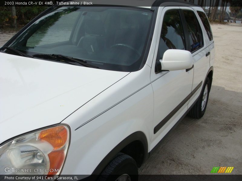Taffeta White / Black 2003 Honda CR-V EX 4WD
