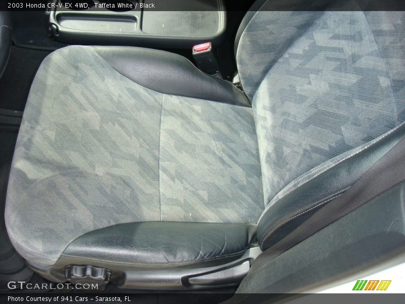 Taffeta White / Black 2003 Honda CR-V EX 4WD