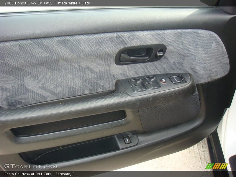 Taffeta White / Black 2003 Honda CR-V EX 4WD