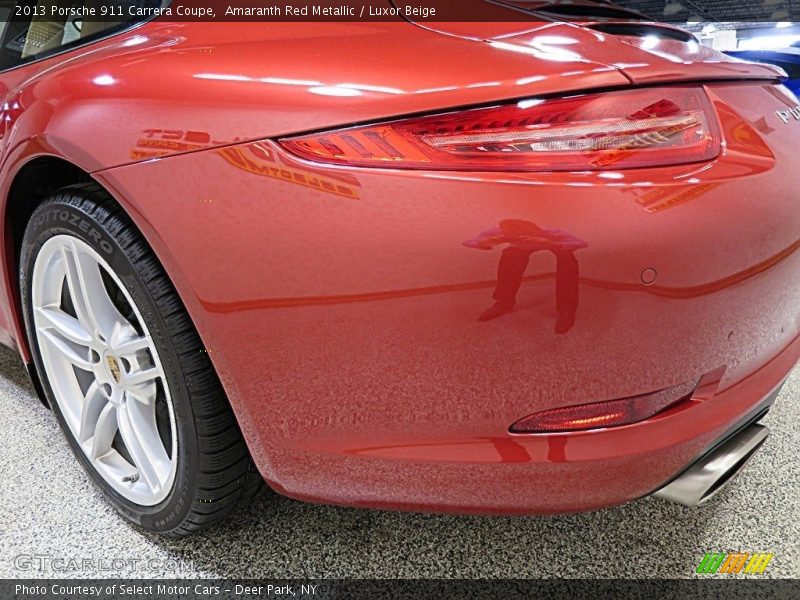 Amaranth Red Metallic / Luxor Beige 2013 Porsche 911 Carrera Coupe