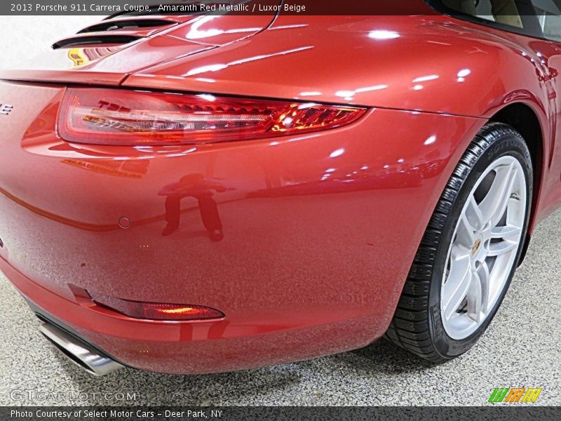Amaranth Red Metallic / Luxor Beige 2013 Porsche 911 Carrera Coupe
