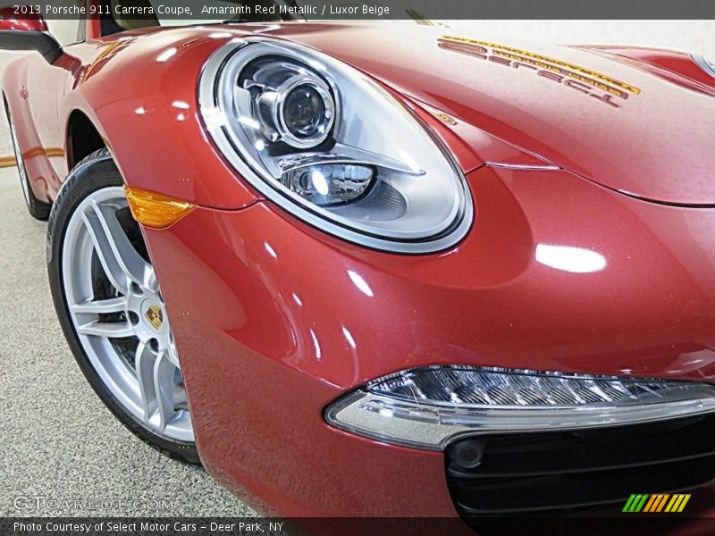 Amaranth Red Metallic / Luxor Beige 2013 Porsche 911 Carrera Coupe