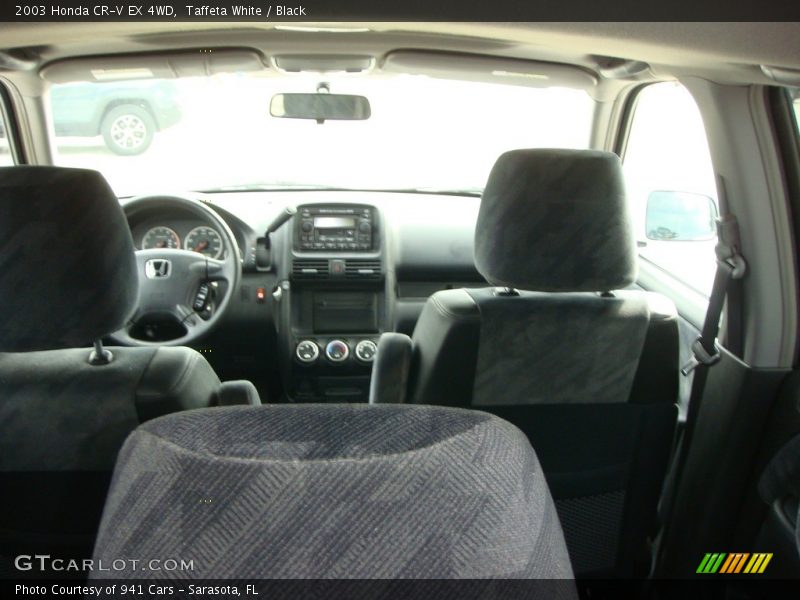 Taffeta White / Black 2003 Honda CR-V EX 4WD