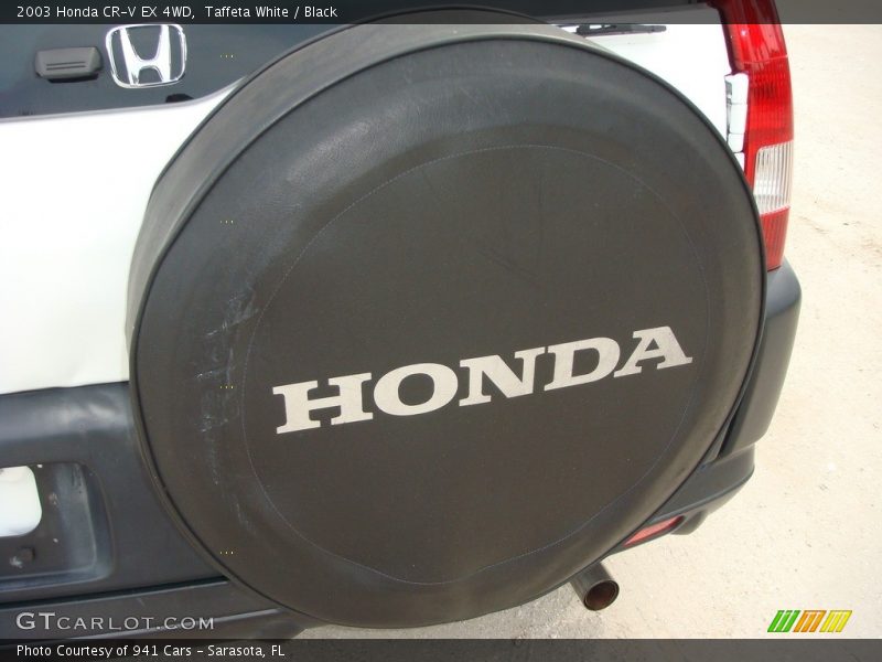 Taffeta White / Black 2003 Honda CR-V EX 4WD