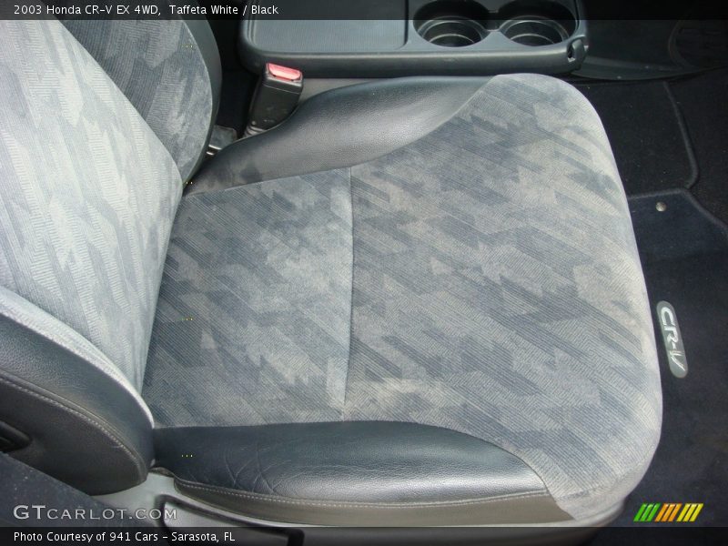 Taffeta White / Black 2003 Honda CR-V EX 4WD